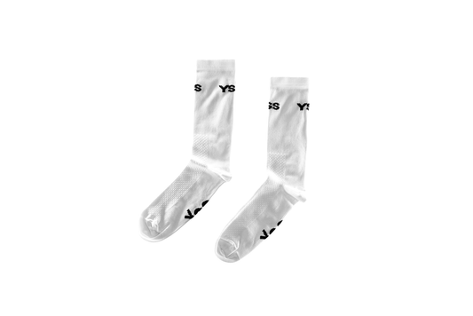 YSS WHITE Performance Socks
