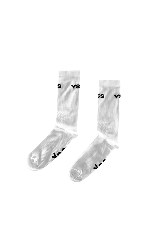 YSS WHITE Performance Socks